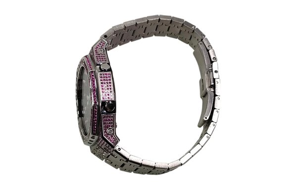 Кастомные часы Casio G-Shock Розовая Радуга Стальная Душа, стальные, дополнительное фото. CasiOAK Custom, кастомные часы C...
